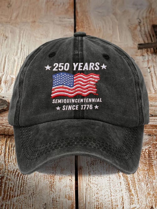 250th Anniversary Vintage Washed Cap American Independence 1776 2026 Patriotic 4th Of July 1768189671048.jpg