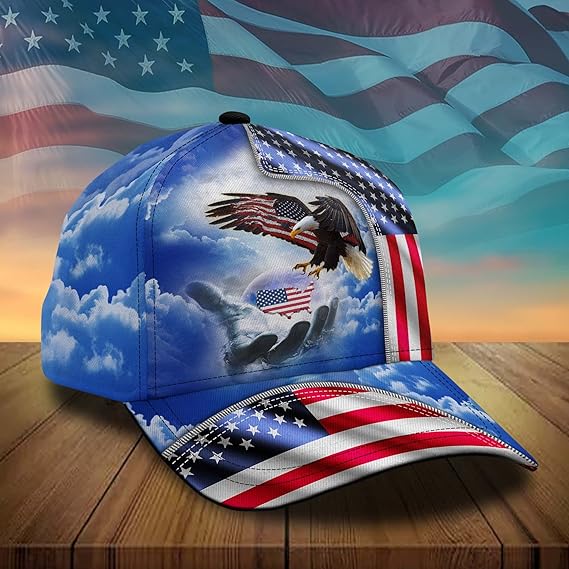 3d Printed One Nation Under God Baseball Cap American Eagle Hat For Usa Patriots Unique Design Hat 1768276885082.jpg
