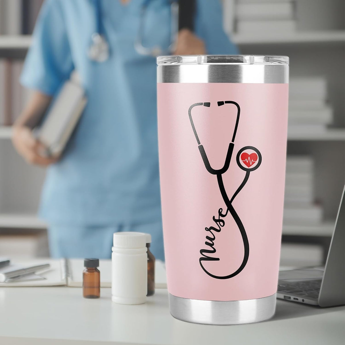 Nurse Gifts For Women   Gift For Nurses   Nurse Rn Lpn Practitioner Gift   Gifts For Retirement Birthday Graduation Appreciation Nursing Student Ideas   Nutrition Facts 20oz Cup Tumbler Mug 1768878335867.jpg