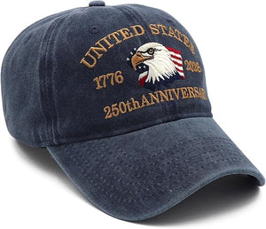 United States 250th Anniversary Hat Usa Baseball Cap 1776 2026 American Eagles Hat Patriotic Embroidered Hats For Men Women 1769228022454.jpg