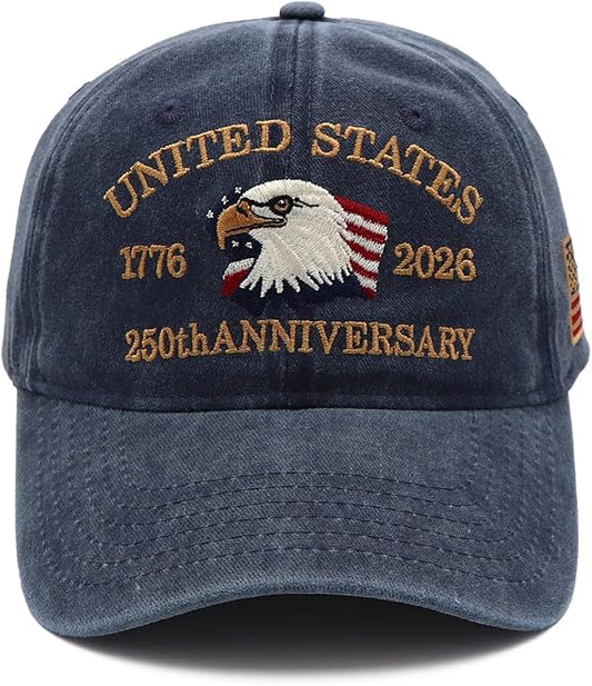 United States 250th Anniversary Hat Usa Baseball Cap 1776 2026 American Eagles Hat Patriotic Embroidered Hats For Men Women 1769228022581.jpg