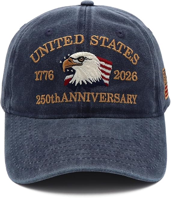 United States 250th Anniversary Hat Usa Baseball Cap 1776 2026 American Eagles Hat Patriotic Embroidered Hats For Men Women 1769228022581.jpg