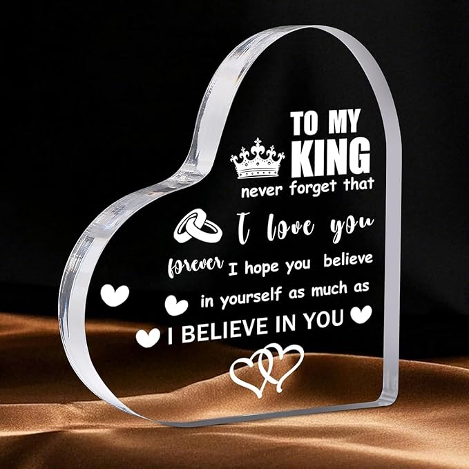 Valentine Gifts For Him Birthday  Anniversary Valentine S Day Gift For Boyfriend Or Husband I Love You Heart Acrylic Paperweights For Men 1769499075203.jpg