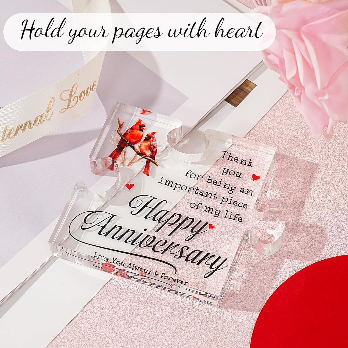 Happy Anniversary Cardinal Gifts For Women Men Best Wedding Aniversario Gifts For Wife Husband Romantic Keepsake For Her Him Puzzle Piece Gift 1769500318451.jpg