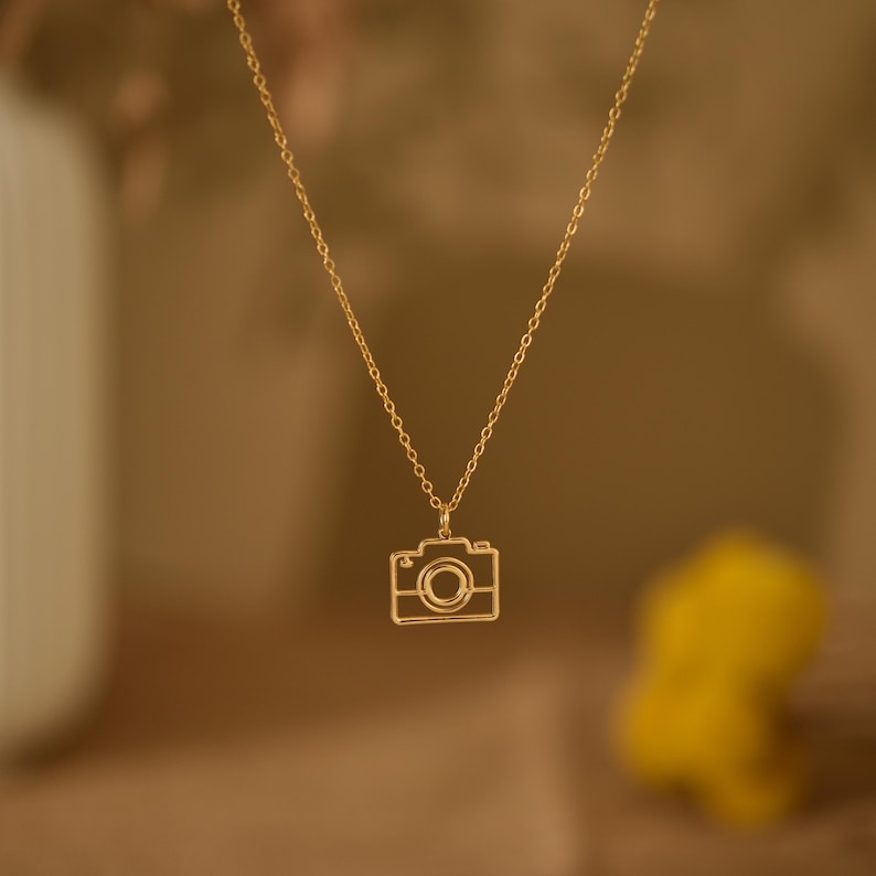 Camera Necklace Camera Charm Necklace For Photographer Travel Necklace Graduation Gift Photographer Gift 1770006425505.jpg