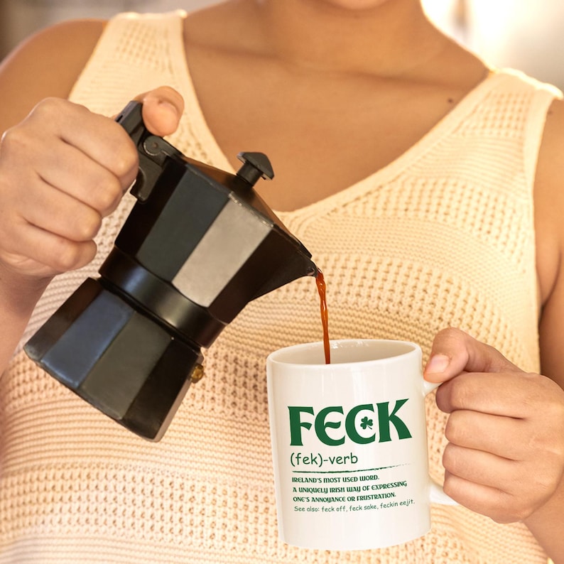 Funny Irish Feck Coffee Mug   St Patricks Day Gift 1770018498900.jpg