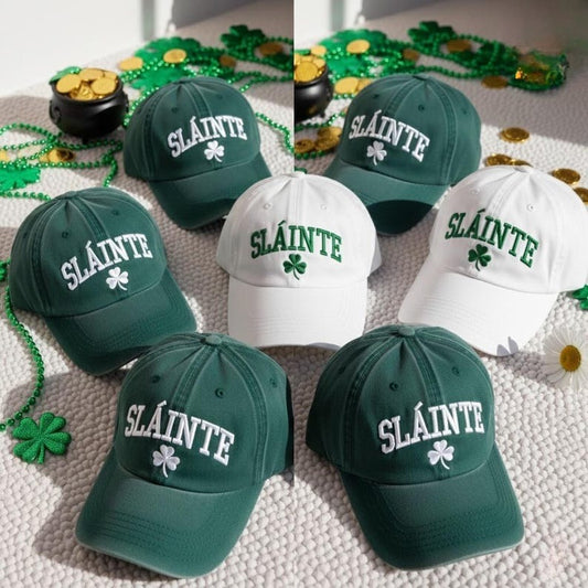Sl Inte Embroidered Baseball Cap St Patrick S Day Hat Irish Shamrock Hat Lucky Clover Cap Green Irish Hat Unisex Gift 1770026482544.jpg