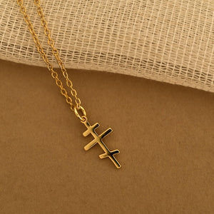 18k Gold Russian Orthodox Cross Necklace Christian Faith Jewelry Religious Pendant Spiritual Protection Gift For Him Or Her 1770104584441.jpg