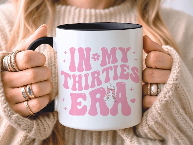 Thirties Era Mug 30th Birthday Gift Thirtieth Birthday Mug 30s Gift For Her Gift For Friend Birthday Present 1770106061838.jpg