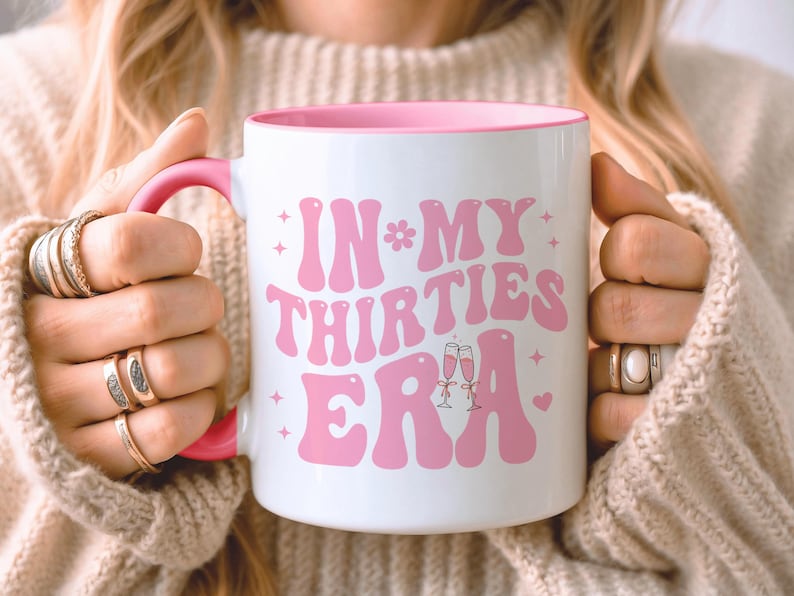 Thirties Era Mug 30th Birthday Gift Thirtieth Birthday Mug 30s Gift For Her Gift For Friend Birthday Present 1770106061856.jpg