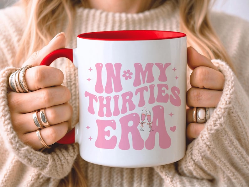 Thirties Era Mug 30th Birthday Gift Thirtieth Birthday Mug 30s Gift For Her Gift For Friend Birthday Present 1770106061876.jpg