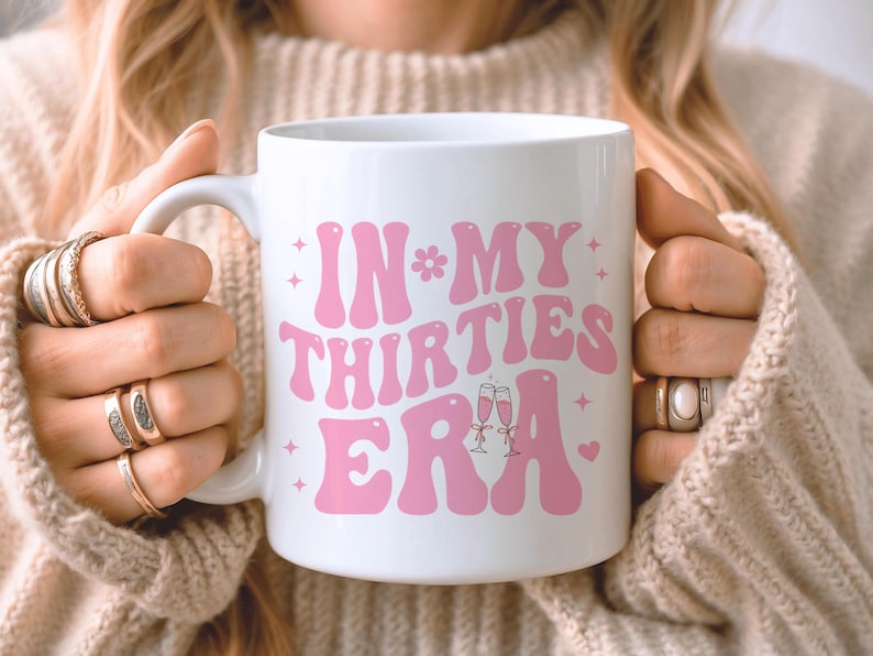 Thirties Era Mug 30th Birthday Gift Thirtieth Birthday Mug 30s Gift For Her Gift For Friend Birthday Present 1770106061895.jpg