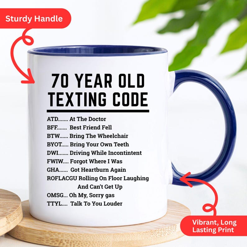 Funny 70th Birthday Mug Funny Gift For 70 Year Old 70th Birthday Gift 70 Birthday Coffee Mug Funny 70th Birthday Gift 1955 Coffee Mug 1770108389157.jpg