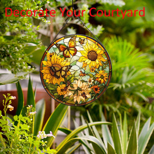 Sunflower Hanging Stained Glass For Windows20cm787inch Hand Painted Sun Catcher Garden Hangings Christmas Mothers Day Valentines Day Ornaments Festival Gift 1770610056430.jpg