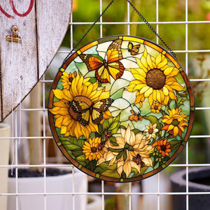 Sunflower Hanging Stained Glass For Windows20cm787inch Hand Painted Sun Catcher Garden Hangings Christmas Mothers Day Valentines Day Ornaments Festival Gift 1770610056487.jpg