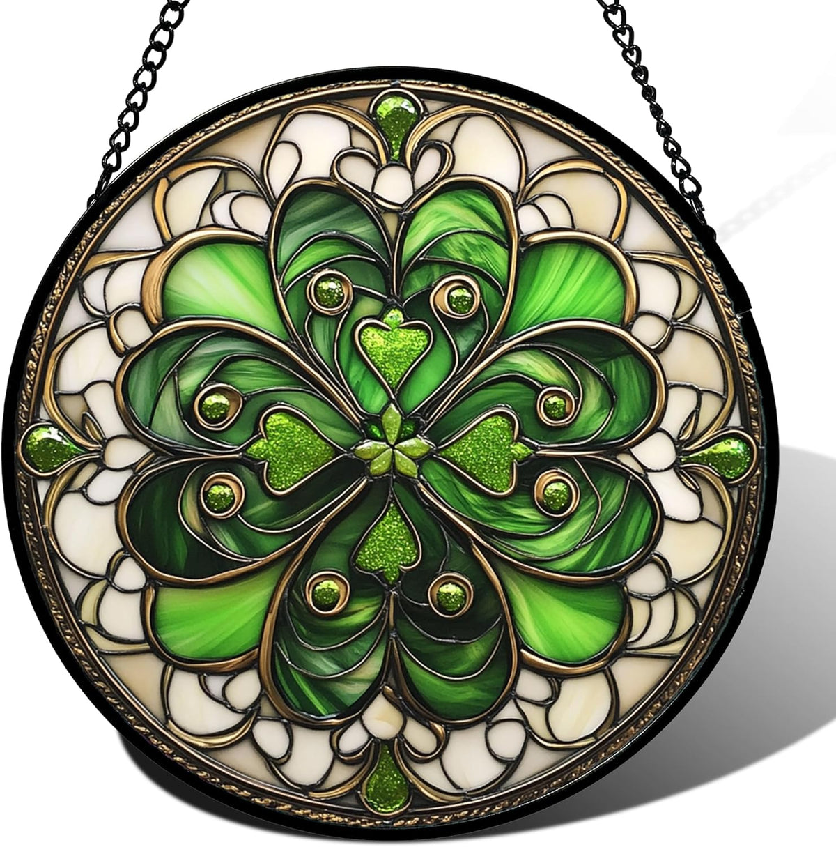 Stained Glass Window Hanging St Ripak Festival Green Lucky Clover   Suncatcher Door Garden Sun Catcher Ireland Decor Mothers Day For Mom Woman Her Men Sisters 1770610534311.jpg