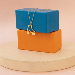 Skate Necklace   Christmas Gift   Sports Jewelry   Skater Gift   Figure Skating Gift   Skating Boots Necklace   Old School Skate 1770619445776.jpg