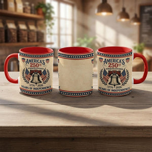 Americas 250th Anniversary Mug Semiquincentennial 1776 2026 Coffee Cup  Patriotic Liberty Bell Ceramic Mug   250 Years Of Independence Gift 1771830772527.jpg