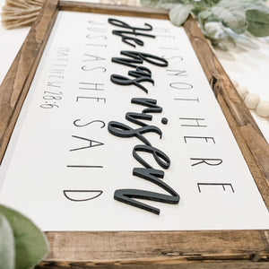 He Is Risen Sign Easter Decor Easter Decoration Easter Wood Sign Farmhouse Sign Religious Easter Decor Rustic Signs 3d Sign 1772524324444.jpg