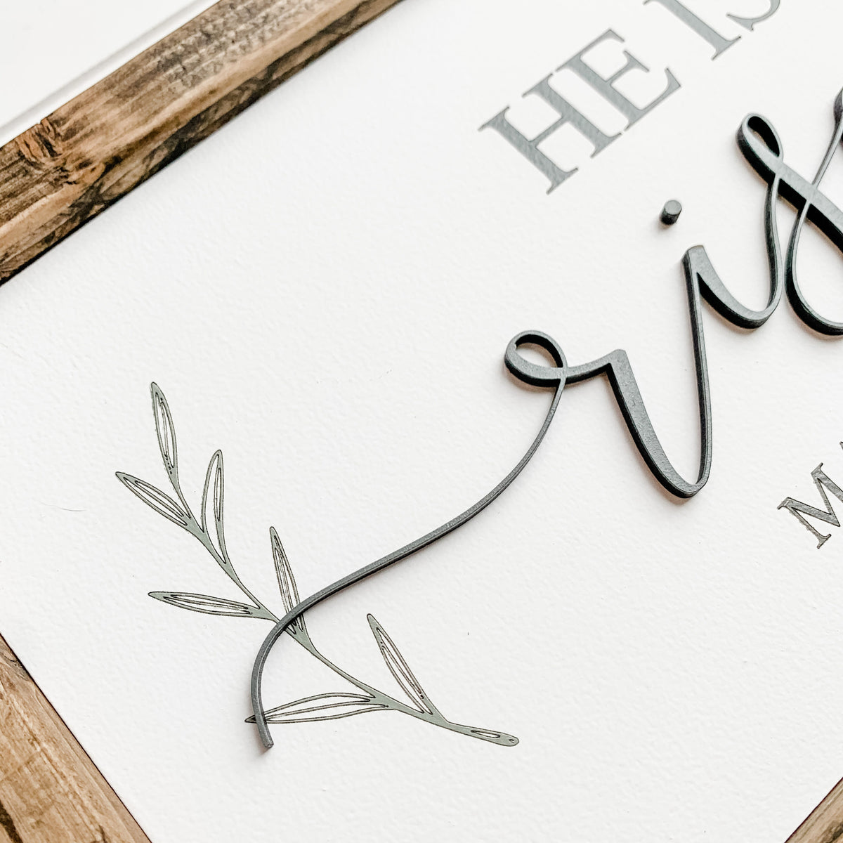 He Is Risen Sign Easter Decor Easter Decoration Easter Wood Sign Farmhouse Sign Religious Easter Decor 1772524546251.jpg