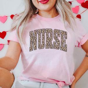 Retro Leopard Nurse Shirt Nurse T Shirt Rn Shirt Nursing School Shirt Registered Nurse Shirt Nurse Gift 1773114078522.jpg
