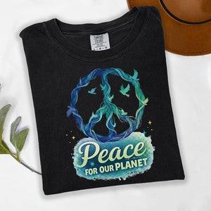 Comfort Colors Peace Sign Shirt No War Shirt Peaceful Unity Tee 1773137301308.jpg