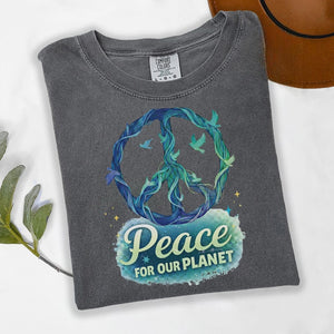 Comfort Colors Peace Sign Shirt No War Shirt Peaceful Unity Tee 1773137301344.jpg
