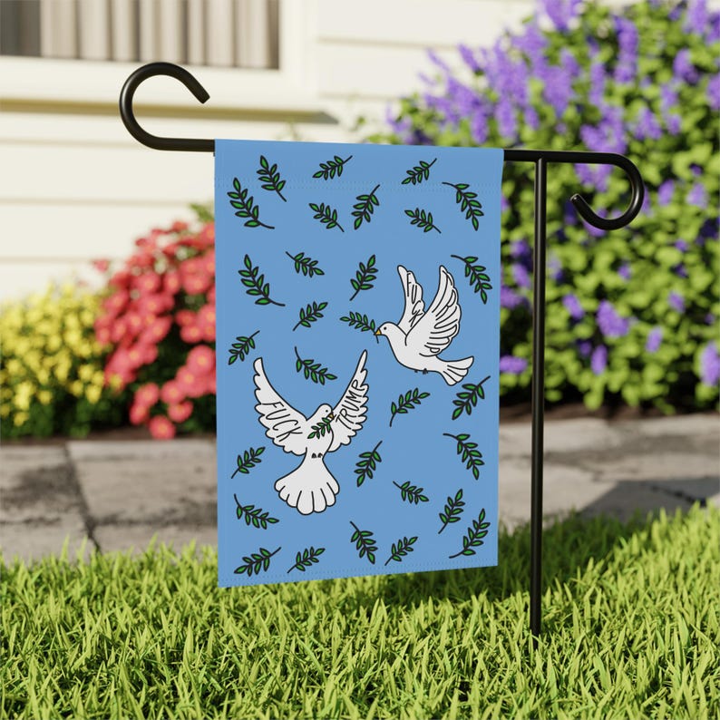 Slightly Subtle White Doves With Olive Branches Garden Flag 1773194659129.jpg