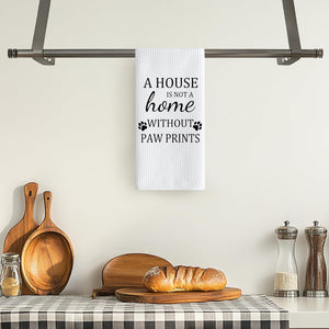 Kitchen Towels  Dogs Mom Gifts For Women Dog Decorations For The Home House Warming Gifts New Home Paw Prints Kitchen Tea Hand Towels 1773195927647.jpg