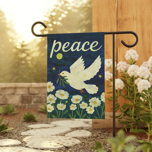 Dove Peace Garden Flag Whimsical Front Porch Porch Banner Floral Night Sky Yard Art Welcome Sign 1773196877396.jpg