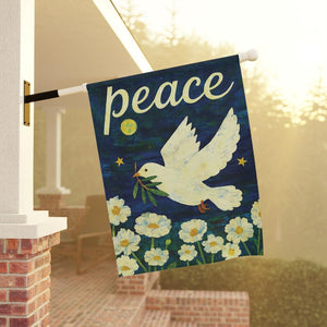 Dove Peace Garden Flag Whimsical Front Porch Porch Banner Floral Night Sky Yard Art Welcome Sign 1773196877399.jpg