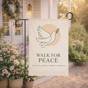 Walk For Peace Garden Flag Dove Olive Branch Yard Flag Inspirational Kindness Outdoor Decor Hope Love Harmony Gift 1773197170337.jpg