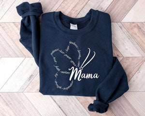 Butterfly Mama Sweatshirt Mom Quote Sweatshirt Mama Blessing Tee Mom Kindness Shirt Mothers Day Shirt Cute Butterfly Shirt For Mama 1773307565221.jpg