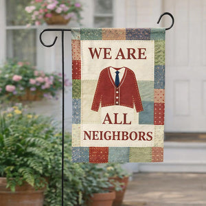We Are All Neighbors Garden Flag Inclusivity Garden Flag Welcome Neighborhood Yard Flag Inclusivity Diversity Love Thy Neighboryard Sign 1773972393331.jpg