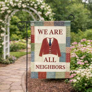 We Are All Neighbors Garden Flag Inclusivity Garden Flag Welcome Neighborhood Yard Flag Inclusivity Diversity Love Thy Neighboryard Sign 1773972393358.jpg