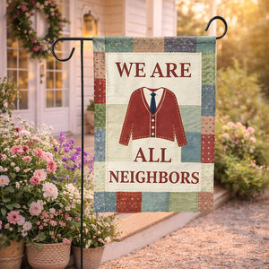 We Are All Neighbors Garden Flag Inclusivity Garden Flag Welcome Neighborhood Yard Flag Inclusivity Diversity Love Thy Neighboryard Sign 1773972394105.jpg