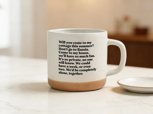 Heated Rivalry Mug Will You Come To The Cottage Mug Two Tone White  Tan Coffee Cup Cottage Invitation Text Design 1774320685620.jpg