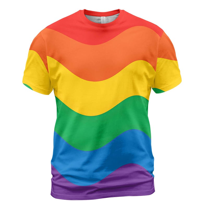 Rainbow Pride T Shirt For Men Women Youth Kid Colorful Lgbtq Festival Tee Gay Pride Shirt For Parade And Events Pride Month Shirts 1774509891908.jpg