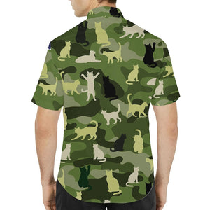 Camo Cat Hawaiian Shirt For Men Women Youth Funny Camouflage Cat Print Shirt Gift For Cat Lovers Summer Beach Button Down Shirt 1774509998428.jpg