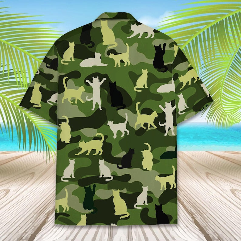 Camo Cat Hawaiian Shirt For Men Women Youth Funny Camouflage Cat Print Shirt Gift For Cat Lovers Summer Beach Button Down Shirt 1774509998788.jpg