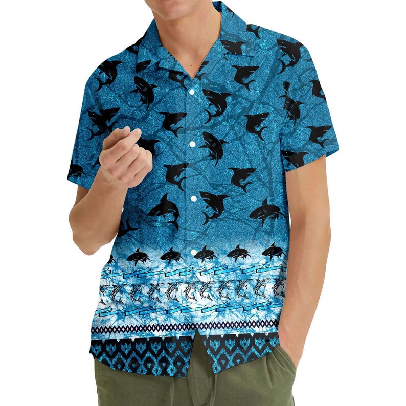 Shark Hawaiian Shirt Men Women Youth Shark Aloha Shirt Short Sleeve Button Down Summer Shirt Retro Beach Shirt 1774510758465.jpg