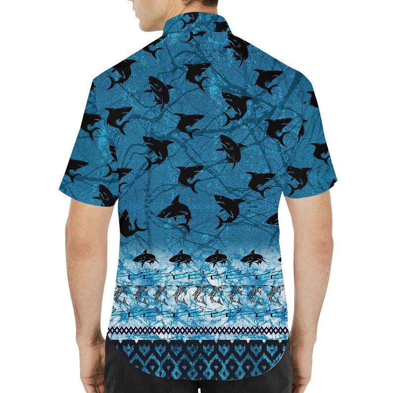 Shark Hawaiian Shirt Men Women Youth Shark Aloha Shirt Short Sleeve Button Down Summer Shirt Retro Beach Shirt 1774510758671.jpg