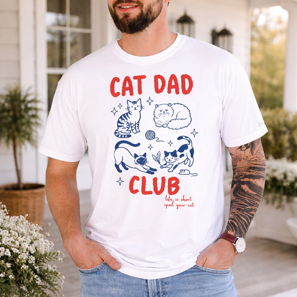 Cat Dad Shirt Funny Cat Lover Shirt Cat Dad Club Tee Gift For Cat Lover Cat Owner Shirt Pet Dad Graphic Tee 1775098285054.png