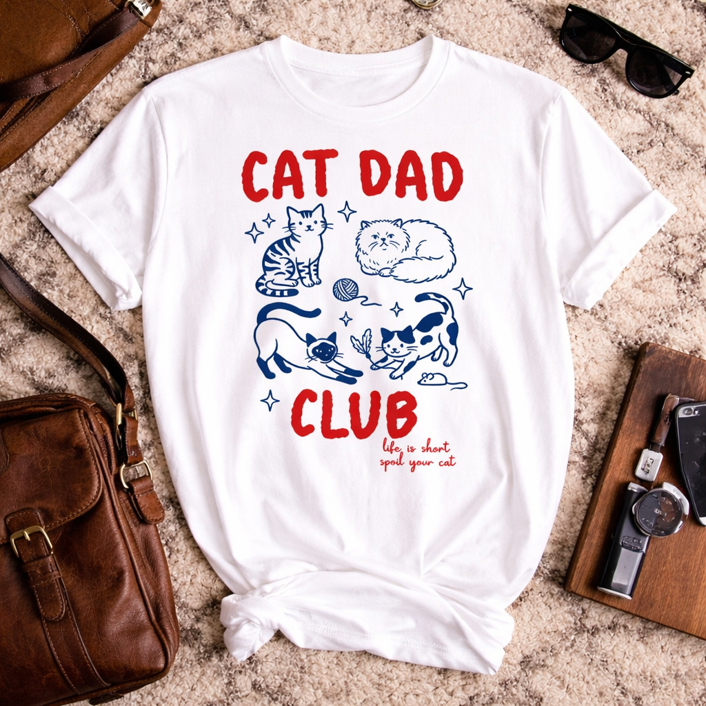 Cat Dad Shirt Funny Cat Lover Shirt Cat Dad Club Tee Gift For Cat Lover Cat Owner Shirt Pet Dad Graphic Tee 1775098285232.png
