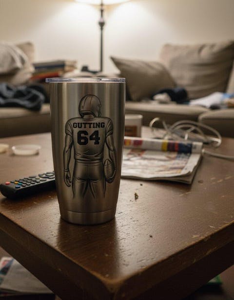 Baseball Player With Name & Number - Personalized Tumbler, Gift For Baseball Lover 1775466142__review-personalized-tumbler-177546610585__original.jpg