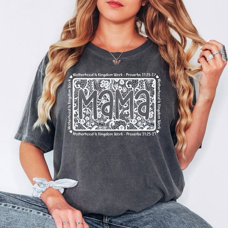 Mama Christian Shirt Motherhood Is Kingdom Work Shirt Proverbs 31 Shirt Religious Mama Shirt Bible Verse Mom Gift 1775553121533.jpg