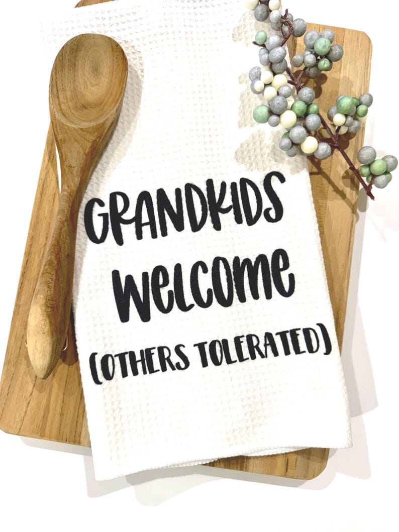 Kitchen Towel Hand Towel Gag Gift Gift For Mom Funny Gift Small Gift Gift White Elephant Mothers Day Gift Grandma Nana Grandkids 1775554578101.jpg