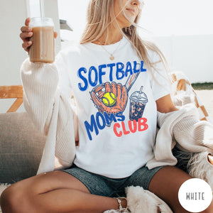 Softball Moms Club Shirt Gameday Doodle Softball Tee Trendy Womens Softball Shirt Sports Mom Shirt Game Day Tee 1775632353953.jpg