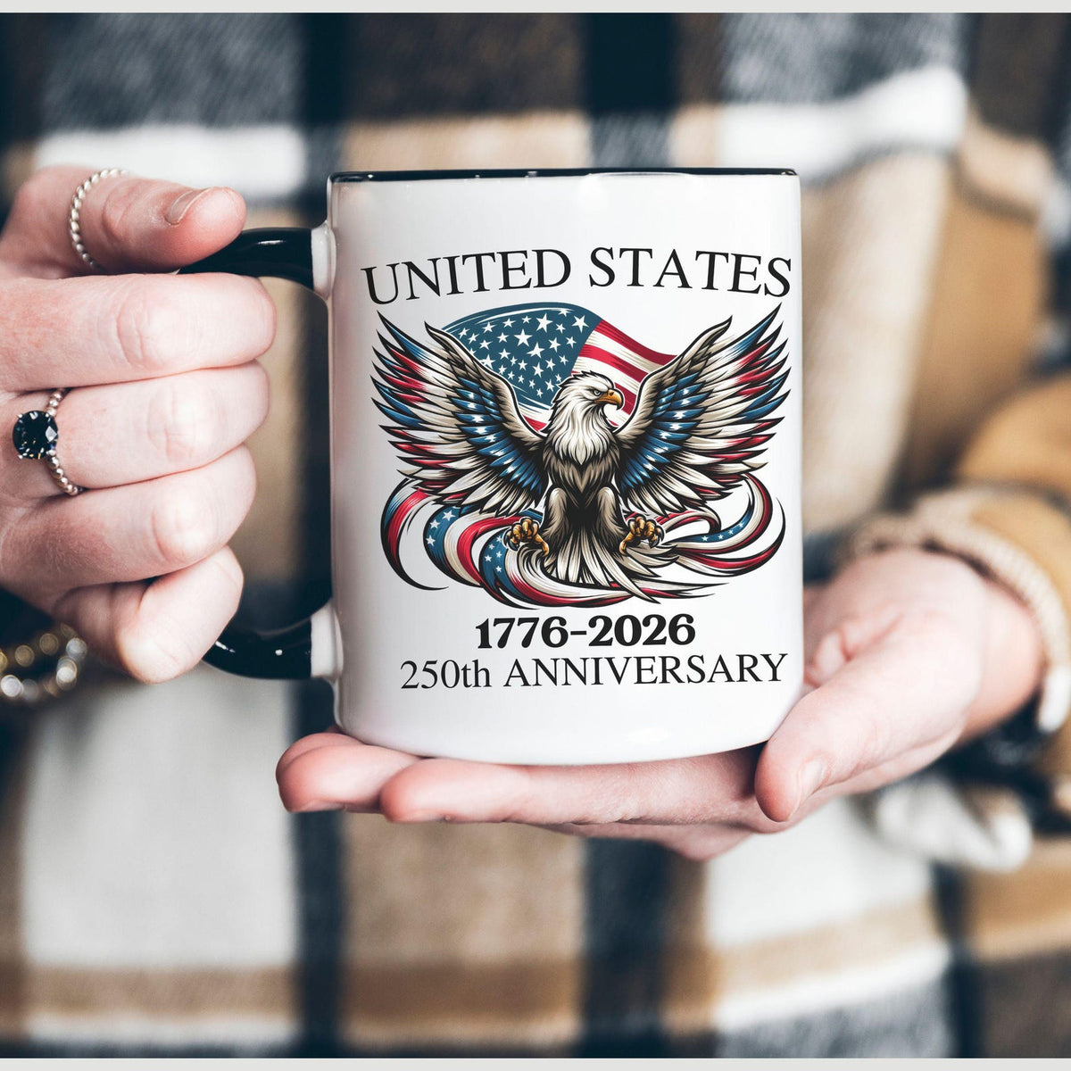 America 1776 Mug Usa 250th Anniversary Coffee Mug Patriotic 4th Of July Freedom Mug Semiquincentennial Souvenir Patriotic Dad Gift 1775704153629.jpg