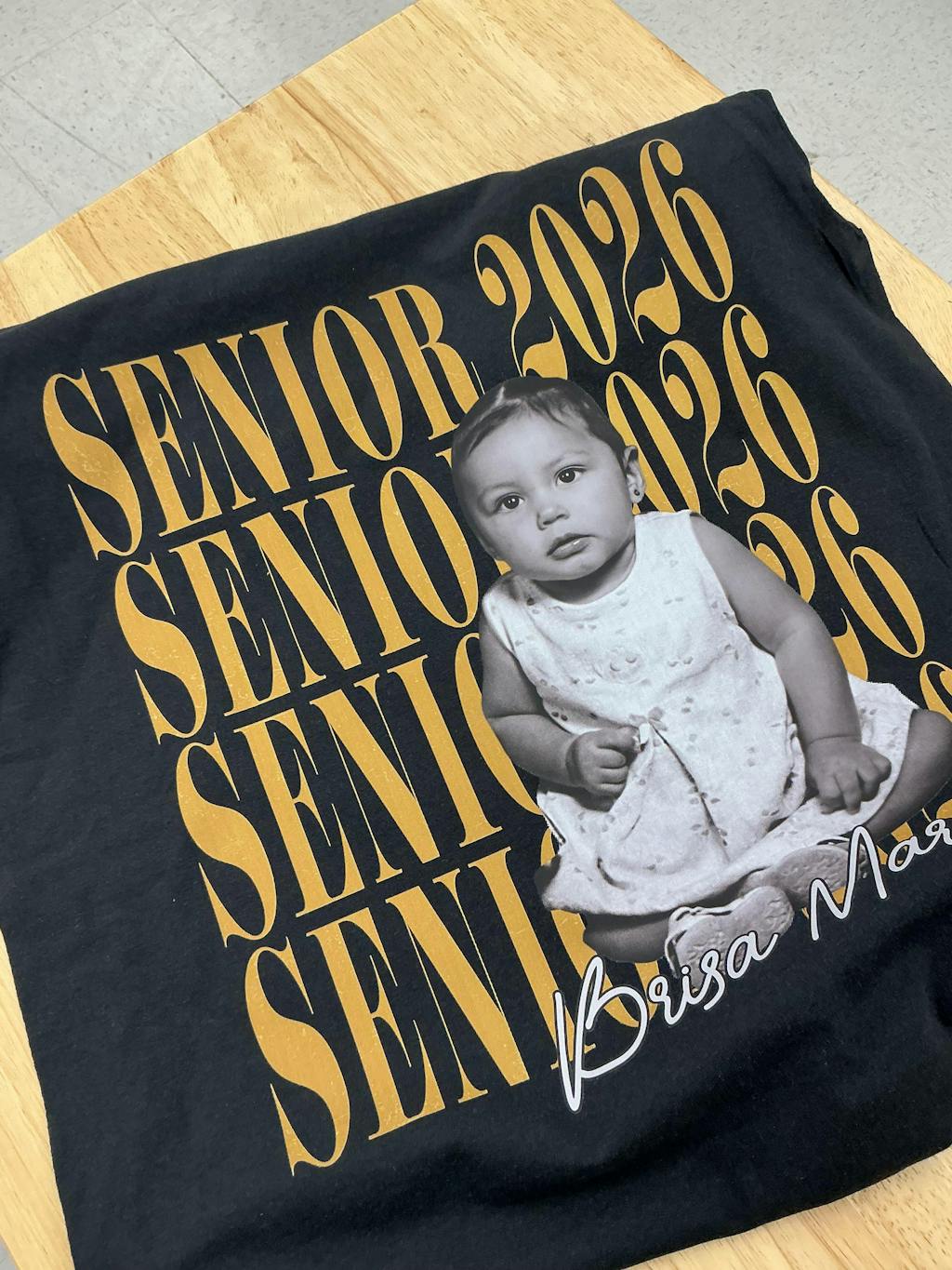 Vintage Photo And Year Senior - Personalized Shirt